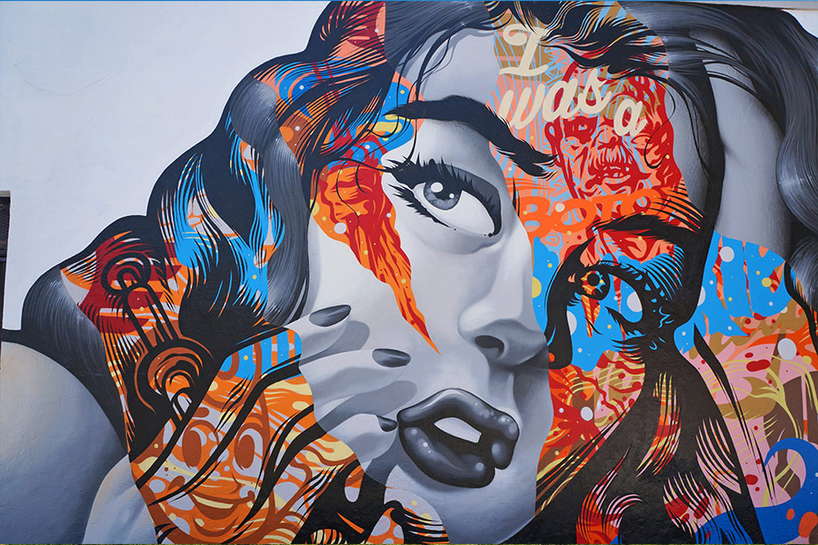 Graffiti art wallpaper