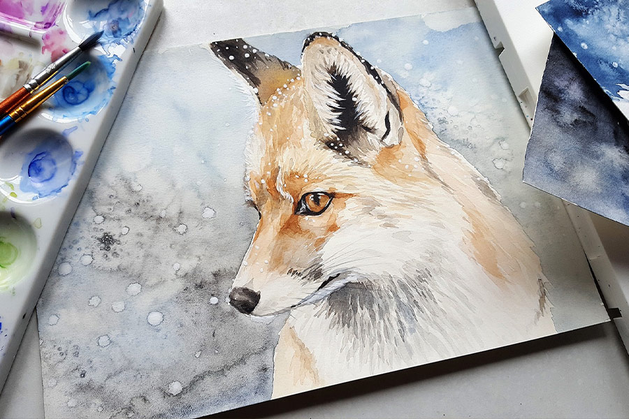 Fox art