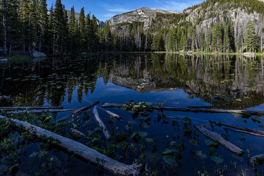 Rocky mountain national park nymph lake