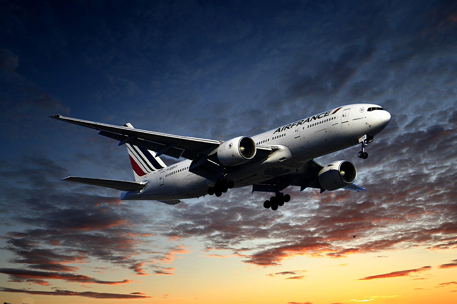 Aircraft flight sky travel transport