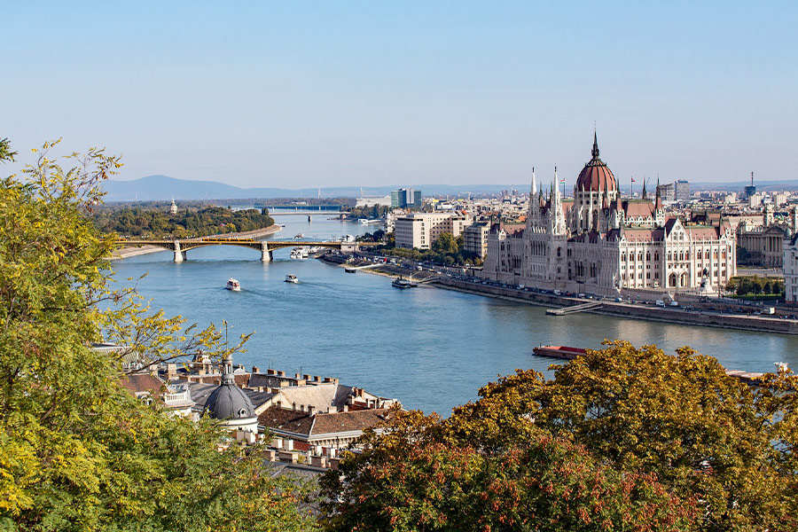 Hungary Budapest Danube City