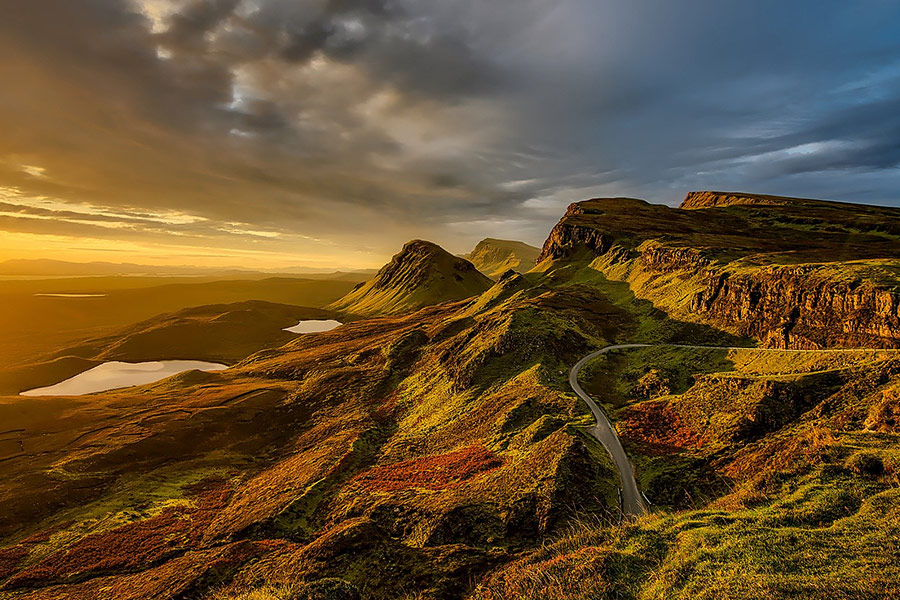 Scotland mountains landscape