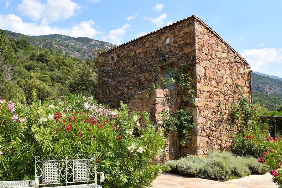 Small stone building