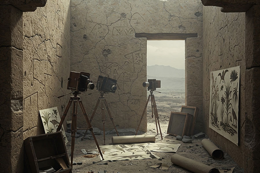 Abandoned space studio