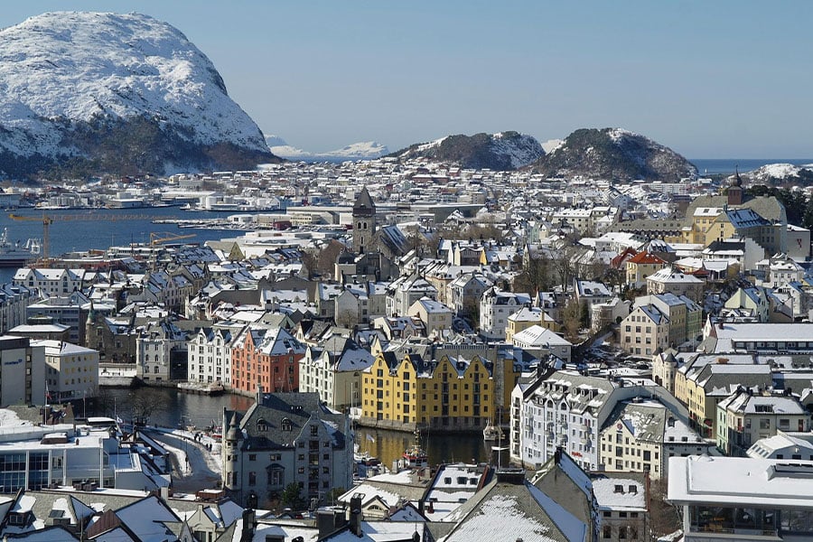 Hurtigruten Alesund Norway