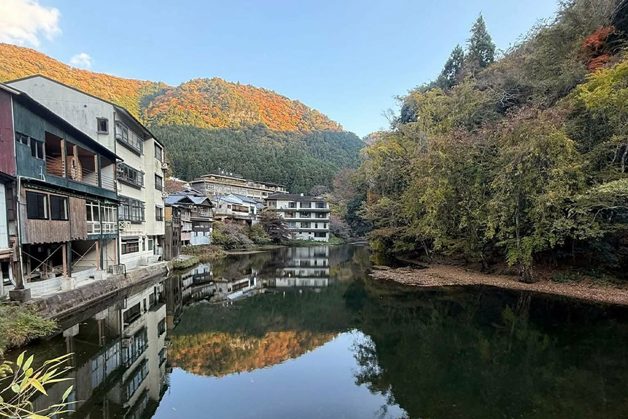 Paisaje pintoresco de Akame, Japón