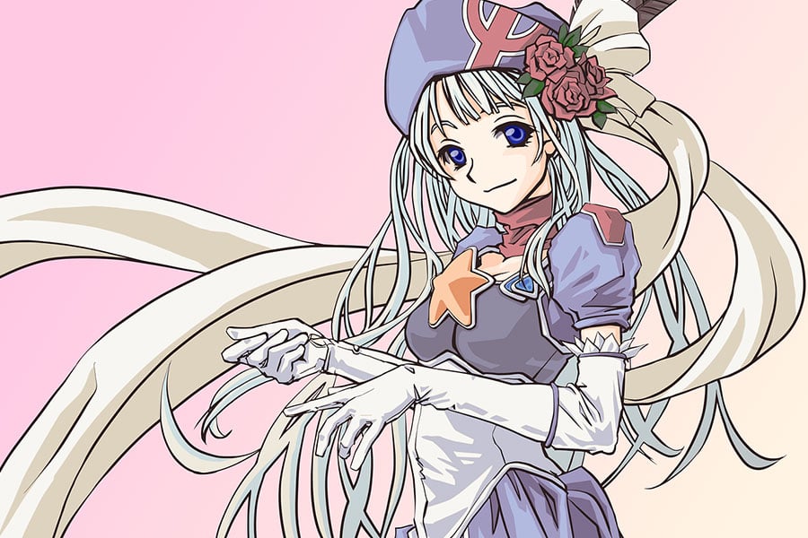 Piękna dziewczyna z anime