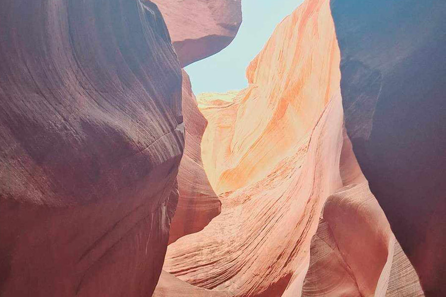 Kanion Antylopy Arizona USA trzynaście