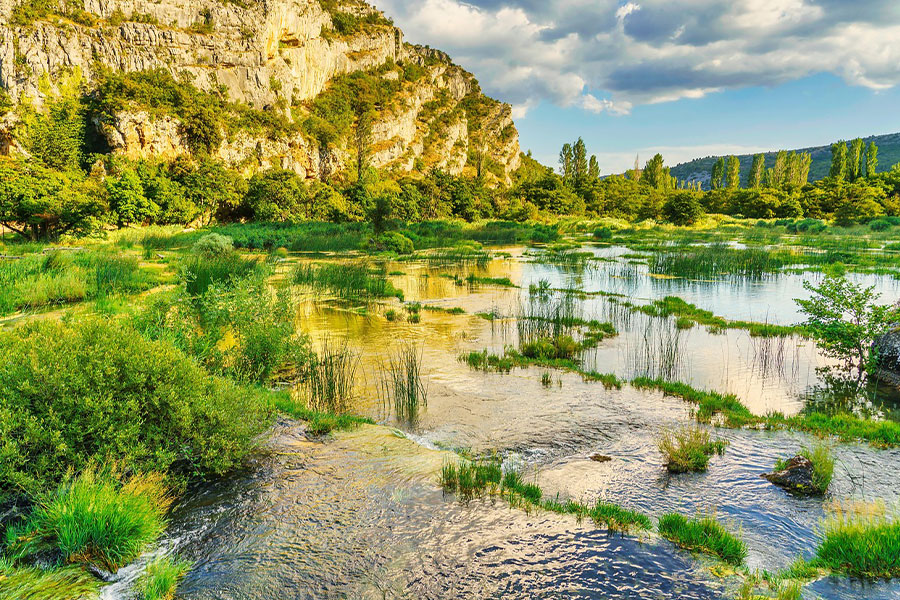 Hermoso paisaje natural