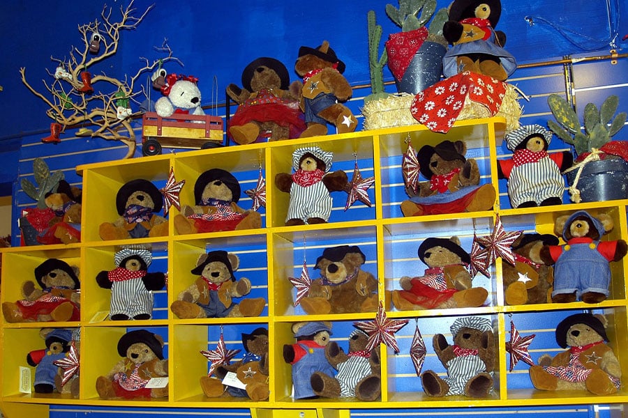 Zabawka w kształcie misia