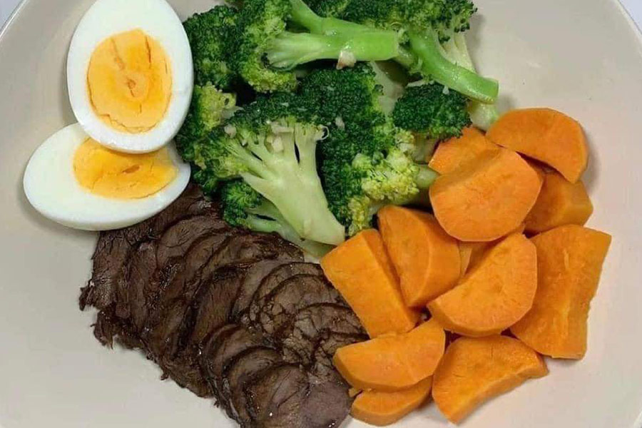 Deliciosa cena saludable