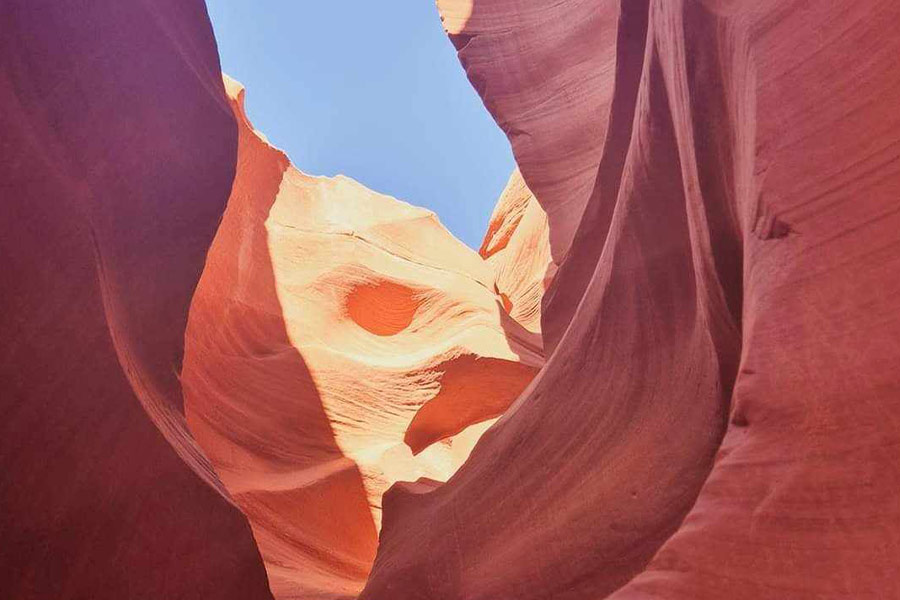 Kanion Antylopy Arizona USAno18