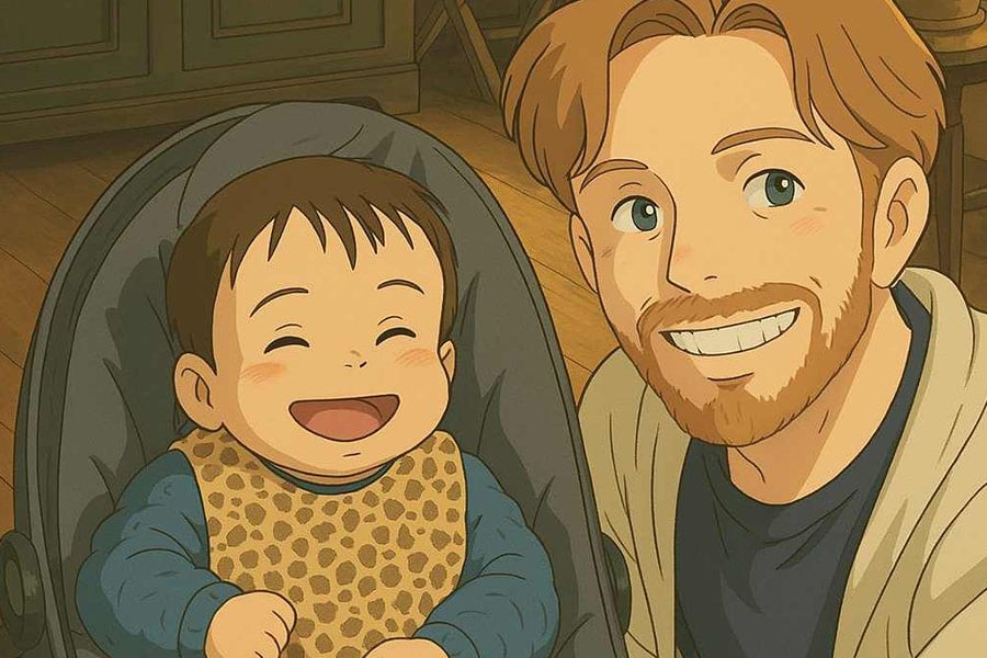 Anime Baby Tj i Papa