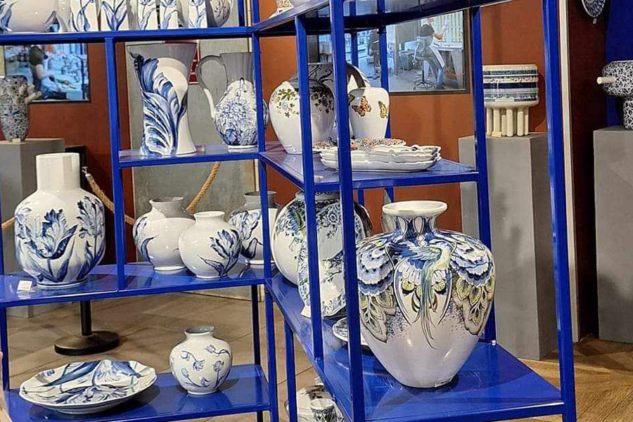Delft niebieski Holandia