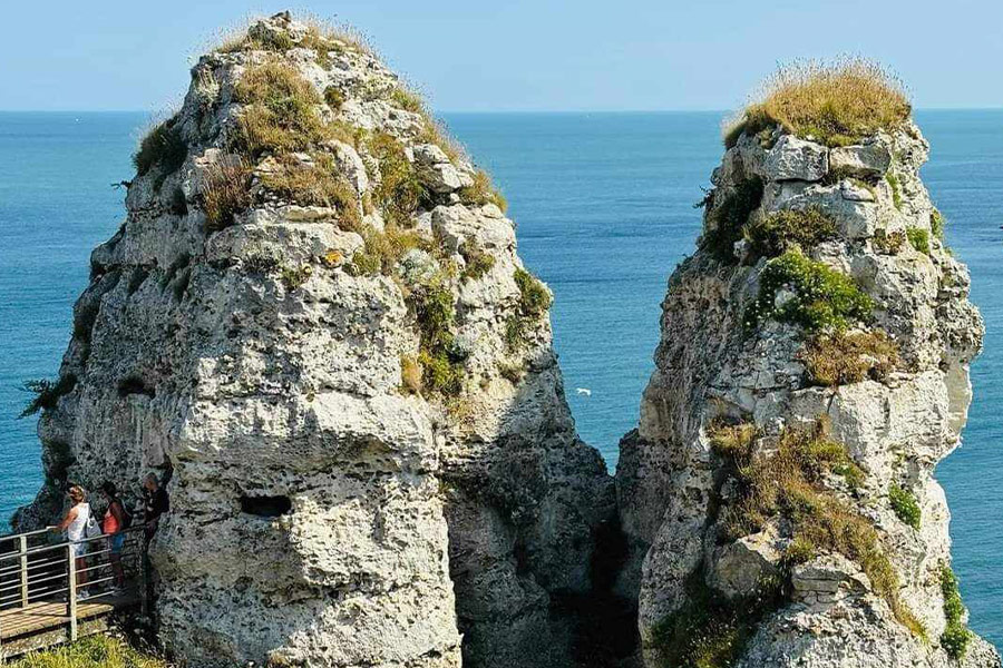 Rock saint Etretat France