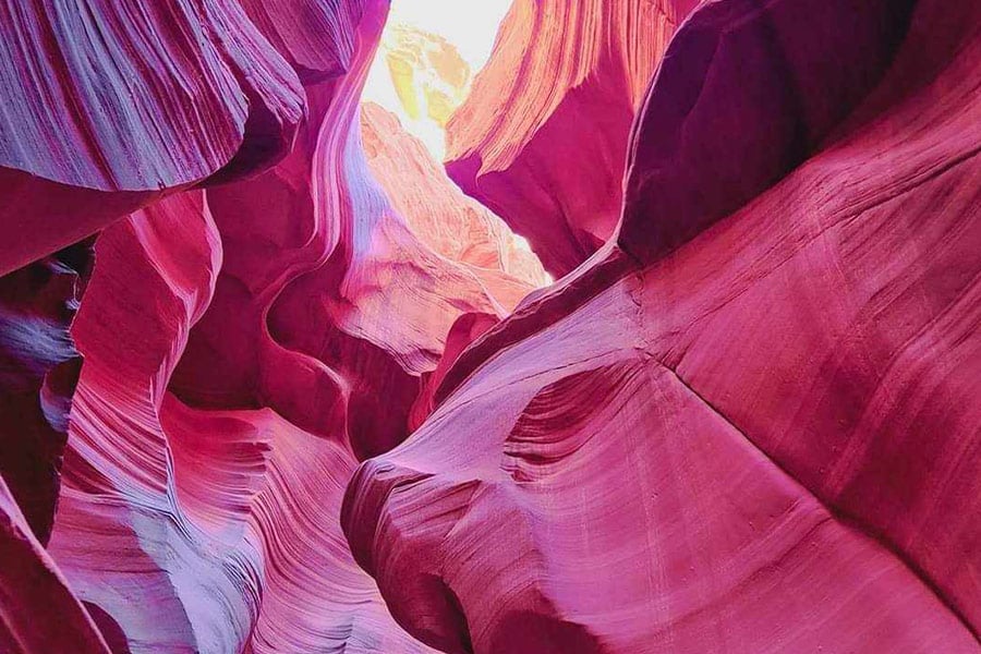 Kanion Antylopy Arizona USAno16