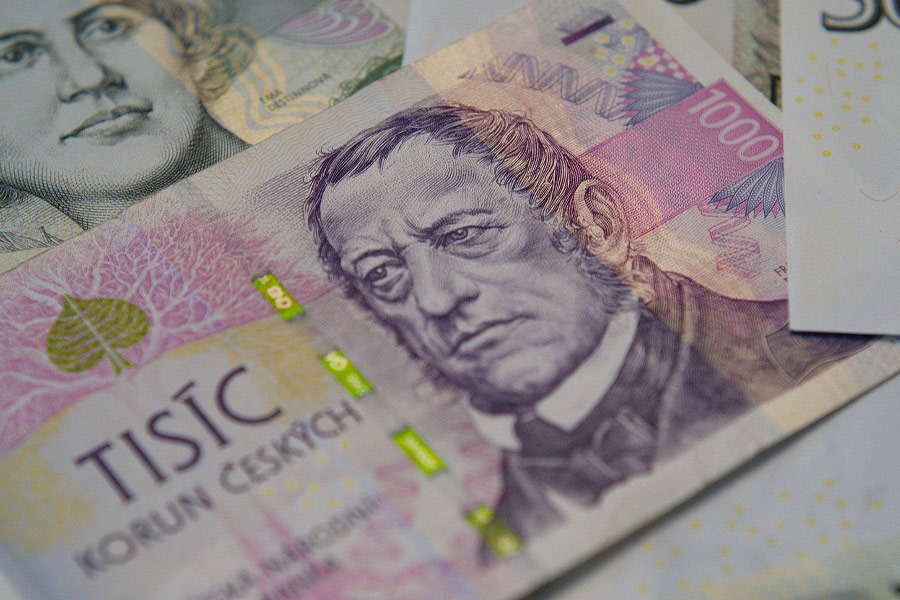 Banknoty koron czeskich