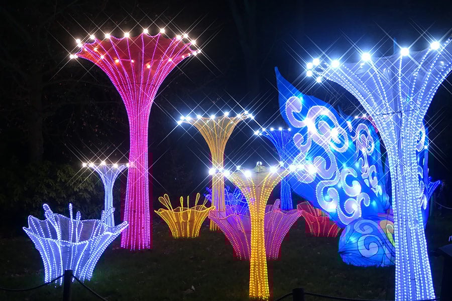 Lichtspektakel China