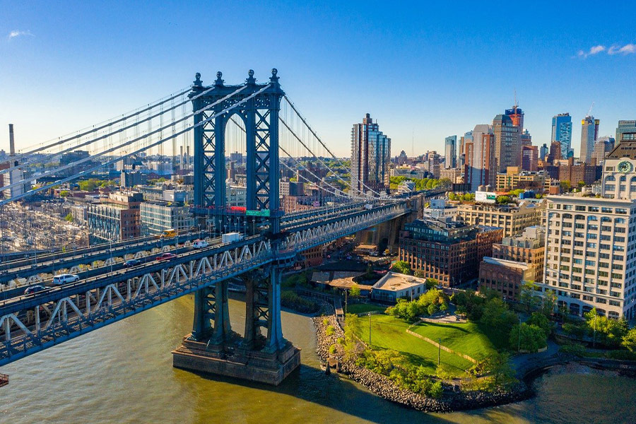 Most na Manhattanie w USA