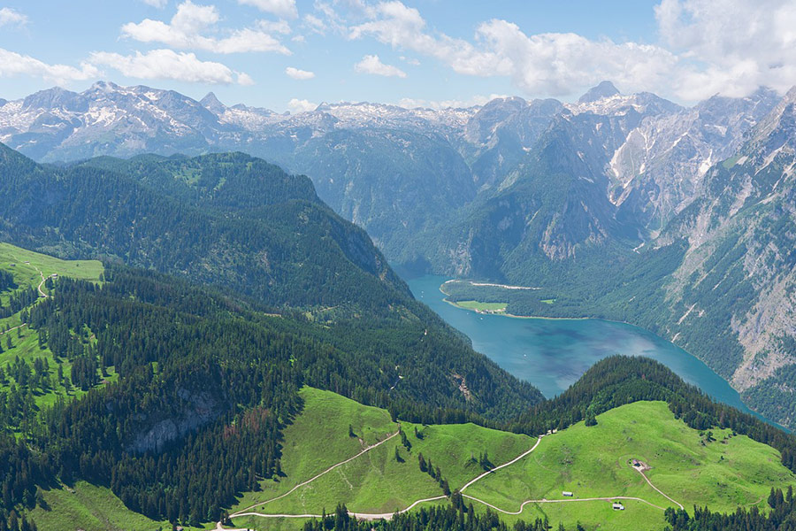 Konigssee mountain landscape nature