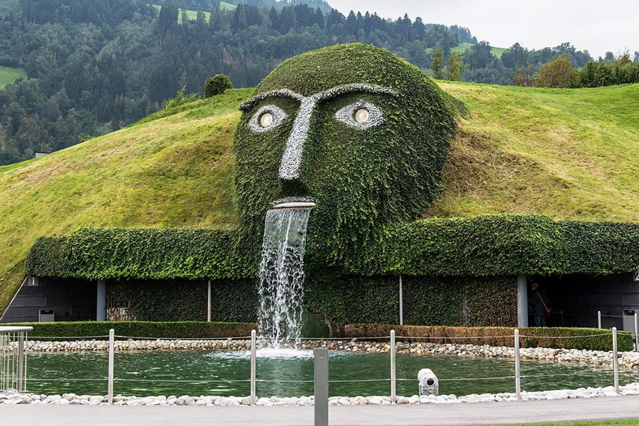 Fountain water feature art