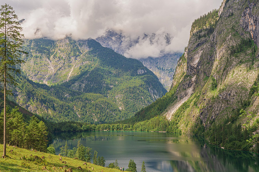 Upper lake mountains