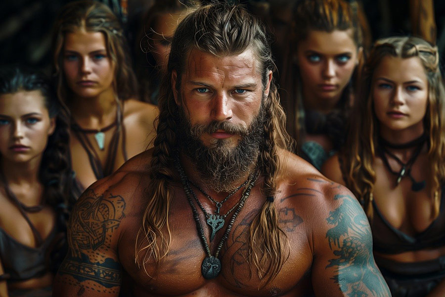 Wojownicy Wikingów z Norwegii