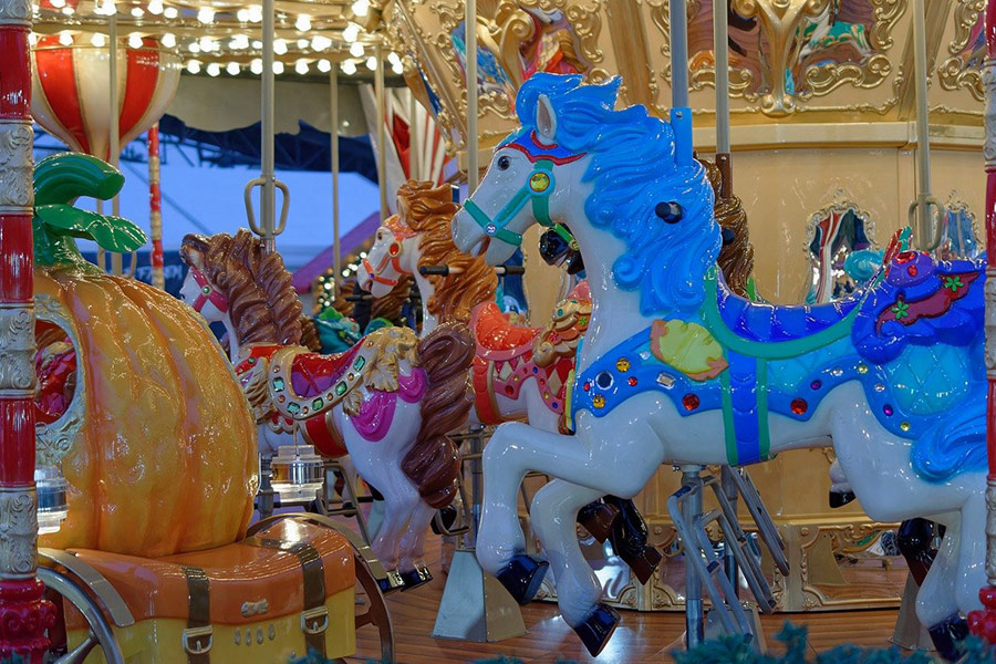 Karuzela wesołych świąt