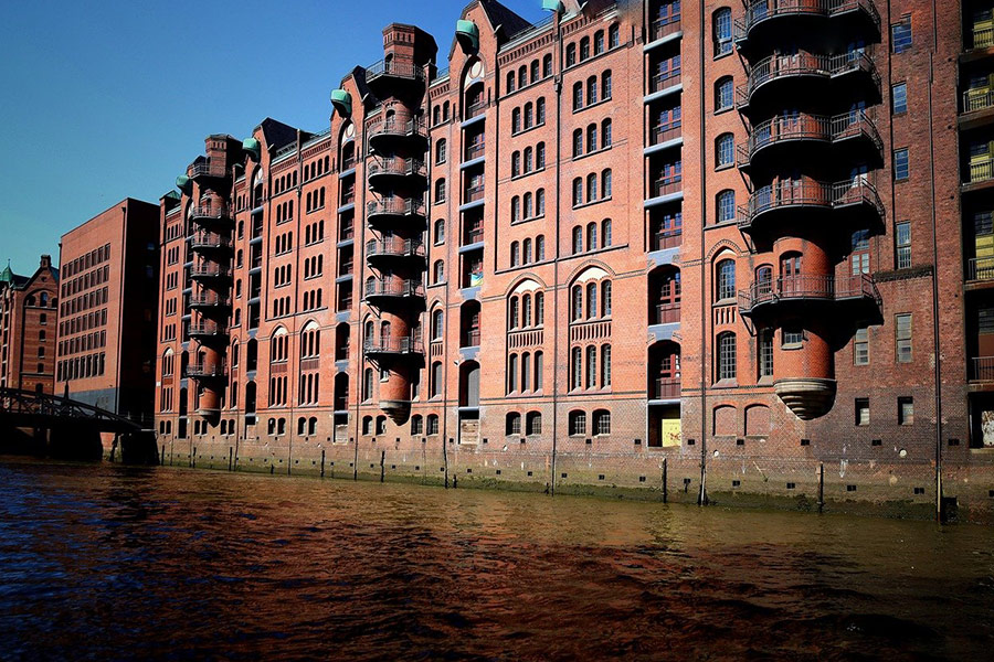 Arquitectura del edificio de la ciudad 1