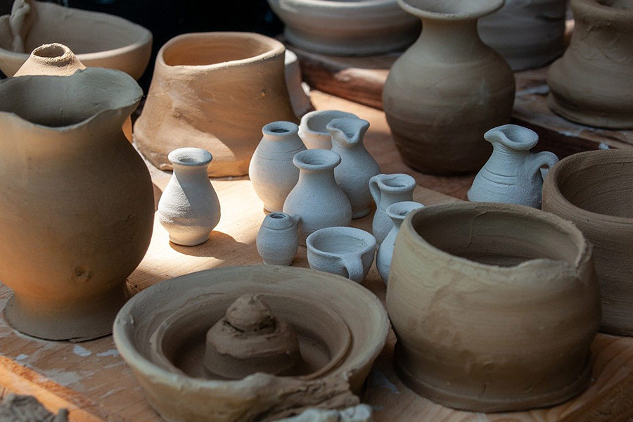 Clay craft pottery