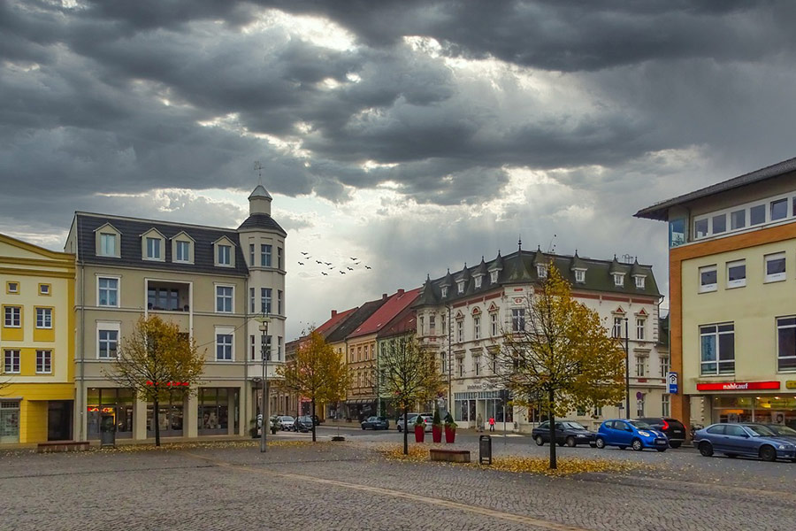Anklam Ciudad Hanseática Mecklemburgo Pomerania Occidental