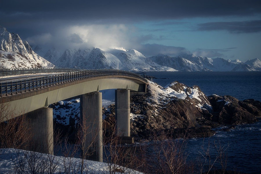 Lofoten bridge Norway