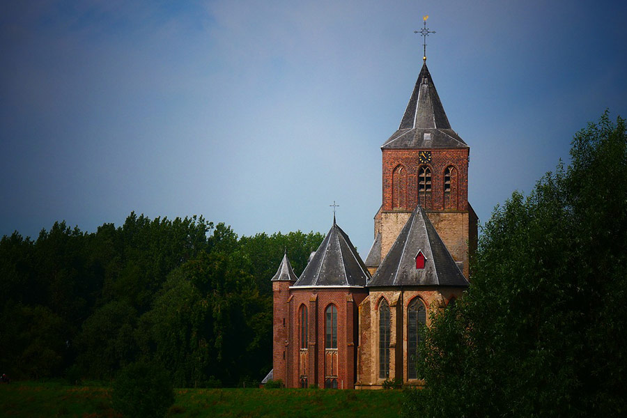 Budynek wieży kościelnej