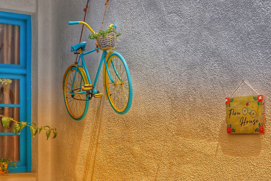 Ozdoba rowerowa naxos