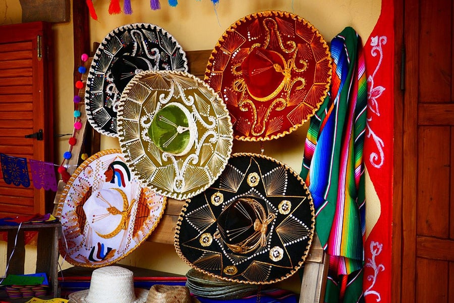 Sombrerohoed Mexico