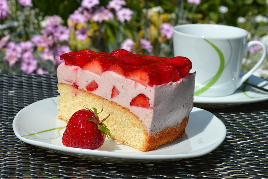 Erdbeer-Fruchtkuchen