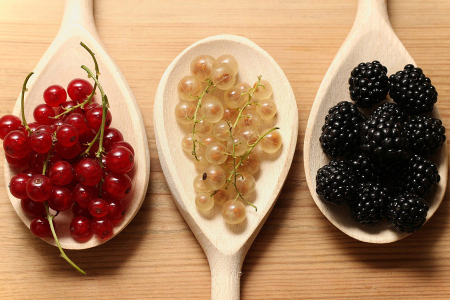 Three color berries
