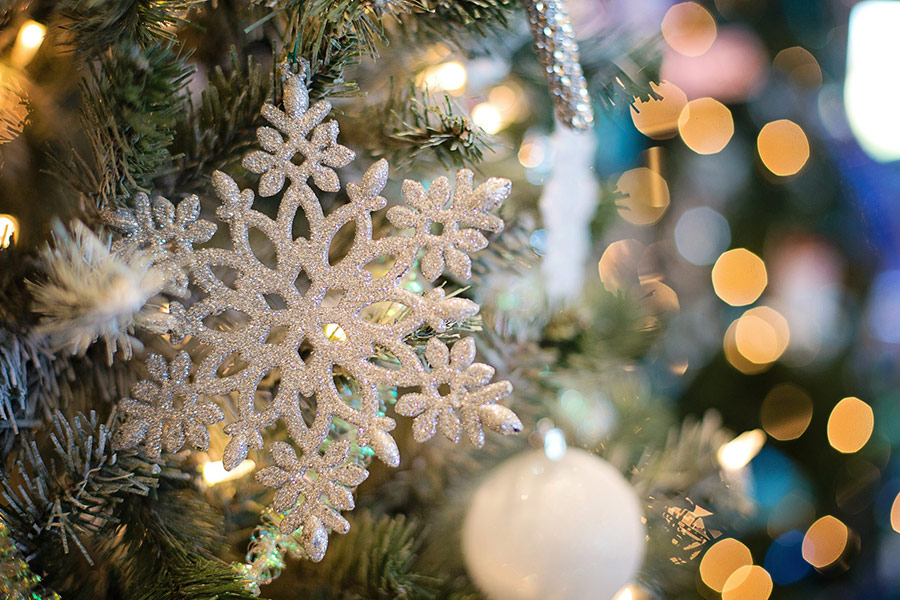 Snowflake ornaments