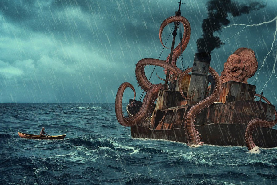Kraken sea ship
