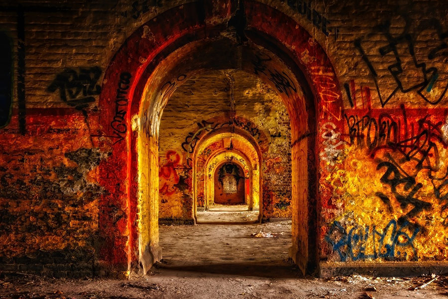 Lost place masonry