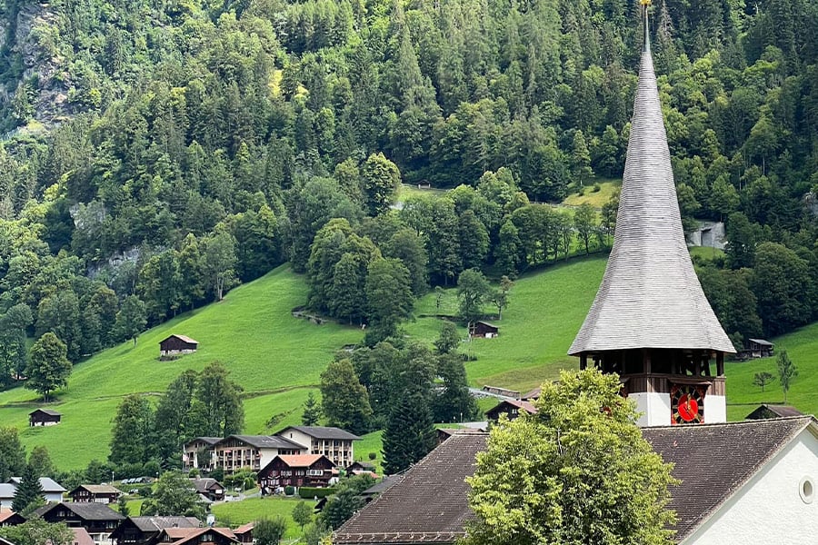 Nature landscape Switzerland