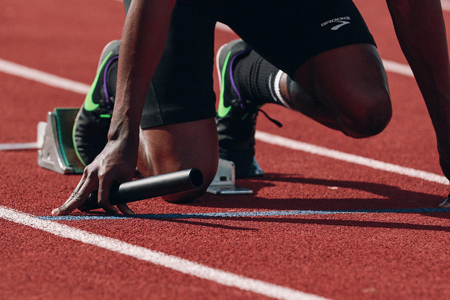 Runner sprint