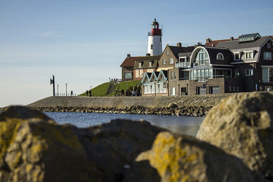 The beautiful Dutch fishing village Urk