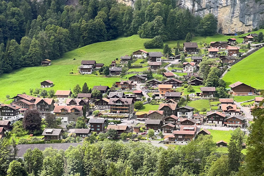 Villages Lauterbrunnen Switzerland