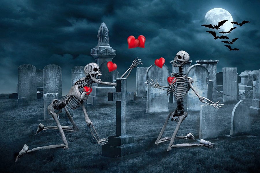 On halloween night