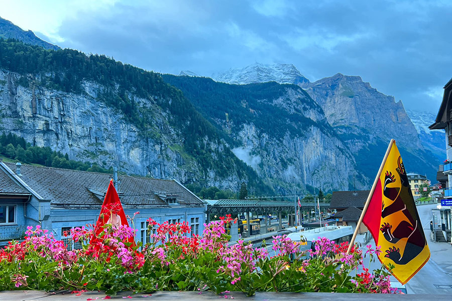 Beautiful landscape Switzerland