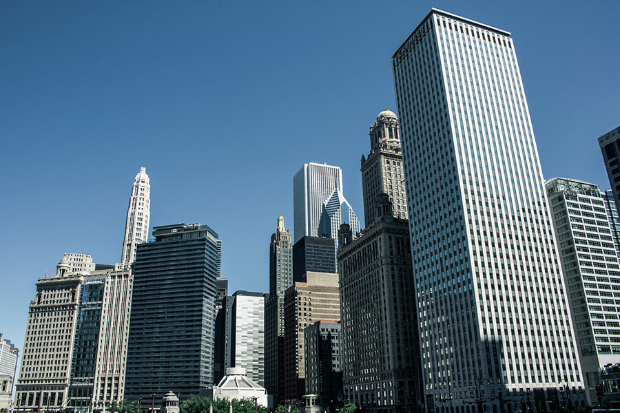 Architecture business place building