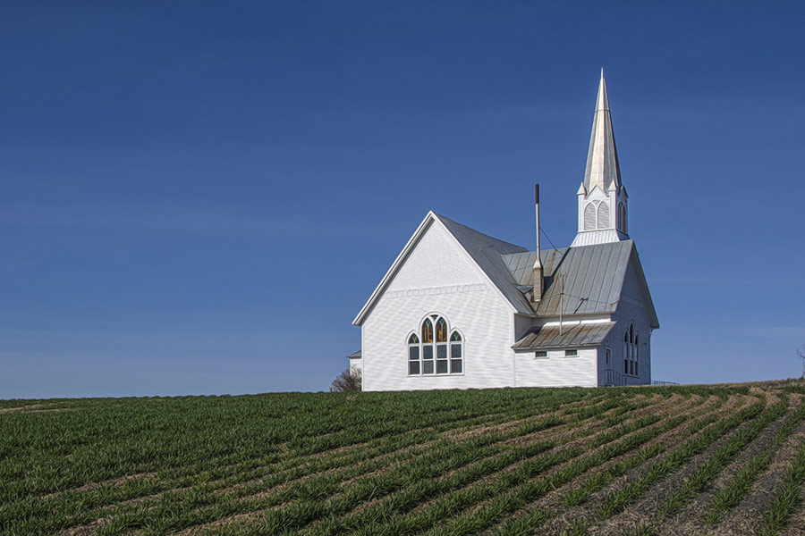 Church wide landscape