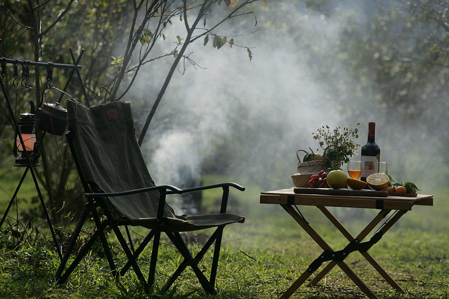 Camping to relax