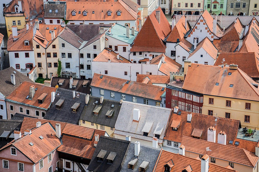 Czech republic cesky krumlov Bohemia